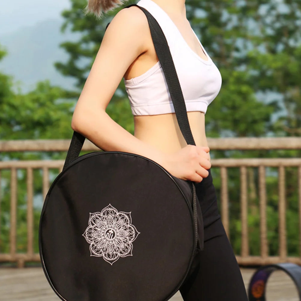 Yoga Wheel Bag Mat for Exercises Thick Professionals Matte Holdall Bags Men Travel Accessories Storage