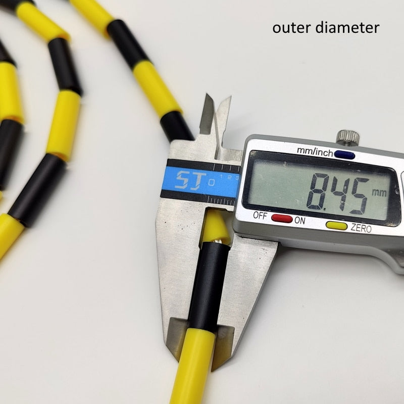 NEVERTOOLATE NO LOGO ELEVATE FREESTYLE RHEA 2.9m hard bead beaded fitness freestyle skipping jump rope 1 inch straight beads