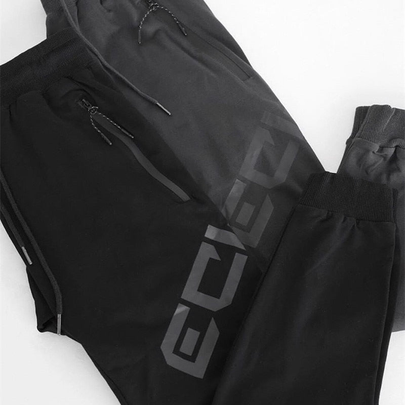 Men Pants printing Jogger Autumn Casual Mens Sweatpants Sportswear Long Trousers New Straight Pants Man Fitness Clothing