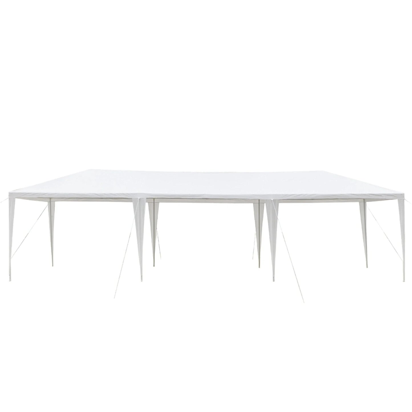 10'x30' Outdoor Canopy Party Wedding Tent Sunshade Shelter Outdoor Gazebo Pavilion W/5 Removable Sidewalls Upgraded Steel Tube