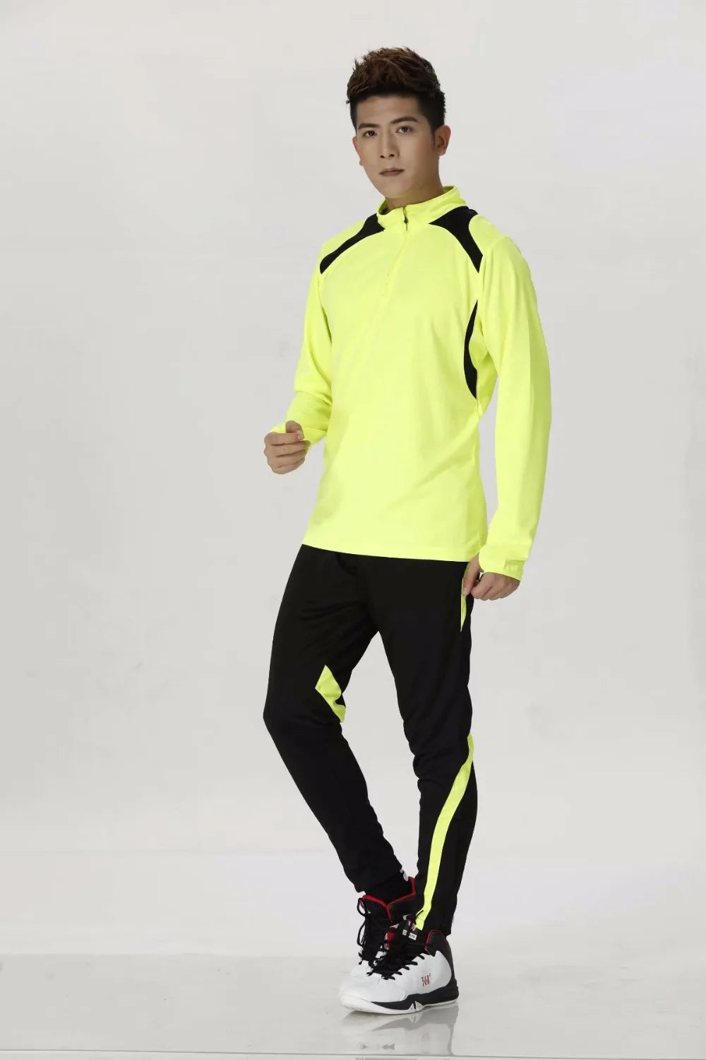 Running T Shirt Men Long Sleeve Sportswear Tennis Jogging basketball Fitness Tops Slim Fit quick Dry Exercise Gym Sports shirts