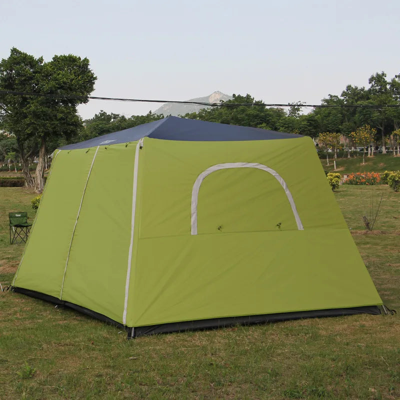 Landwolf Two-Bedroom Automatic 4-5-8 People Double-Layer Anti-Rain Beach Multiplayer Outdoor Camping Tent With Big Space