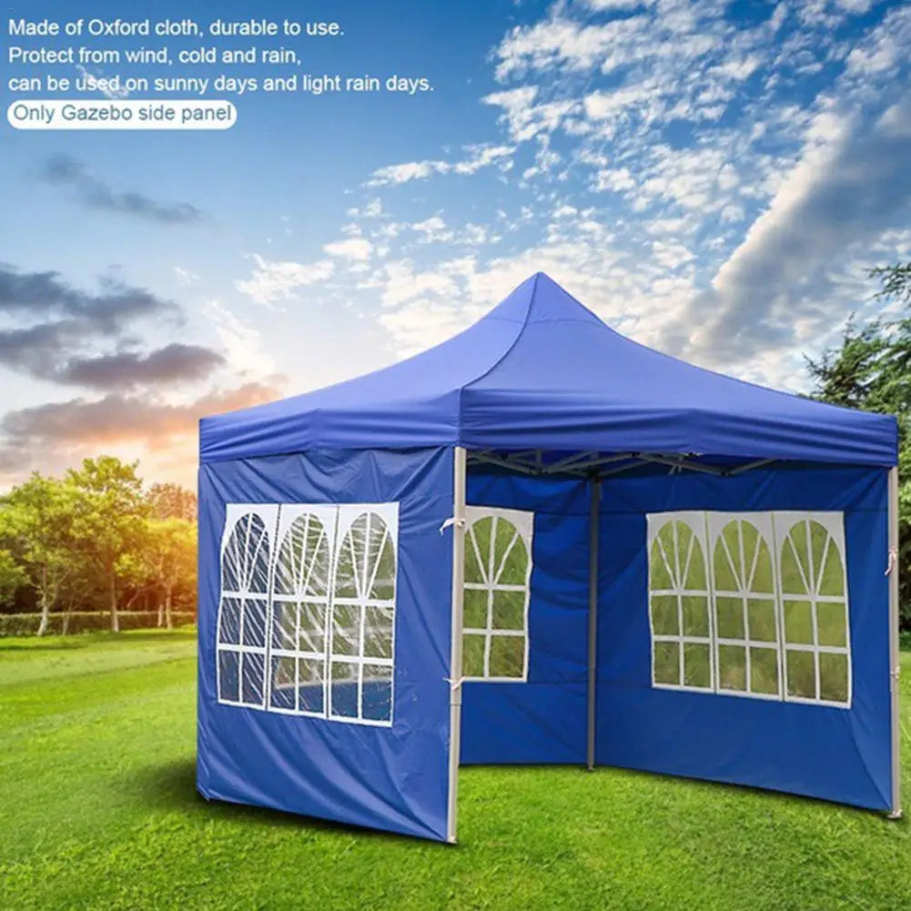 Garden Instant Canopy Wall Panel Rainproof Shading Shelter Transparent Tent Cloth Rome Window Tent Shading Fence For Tents