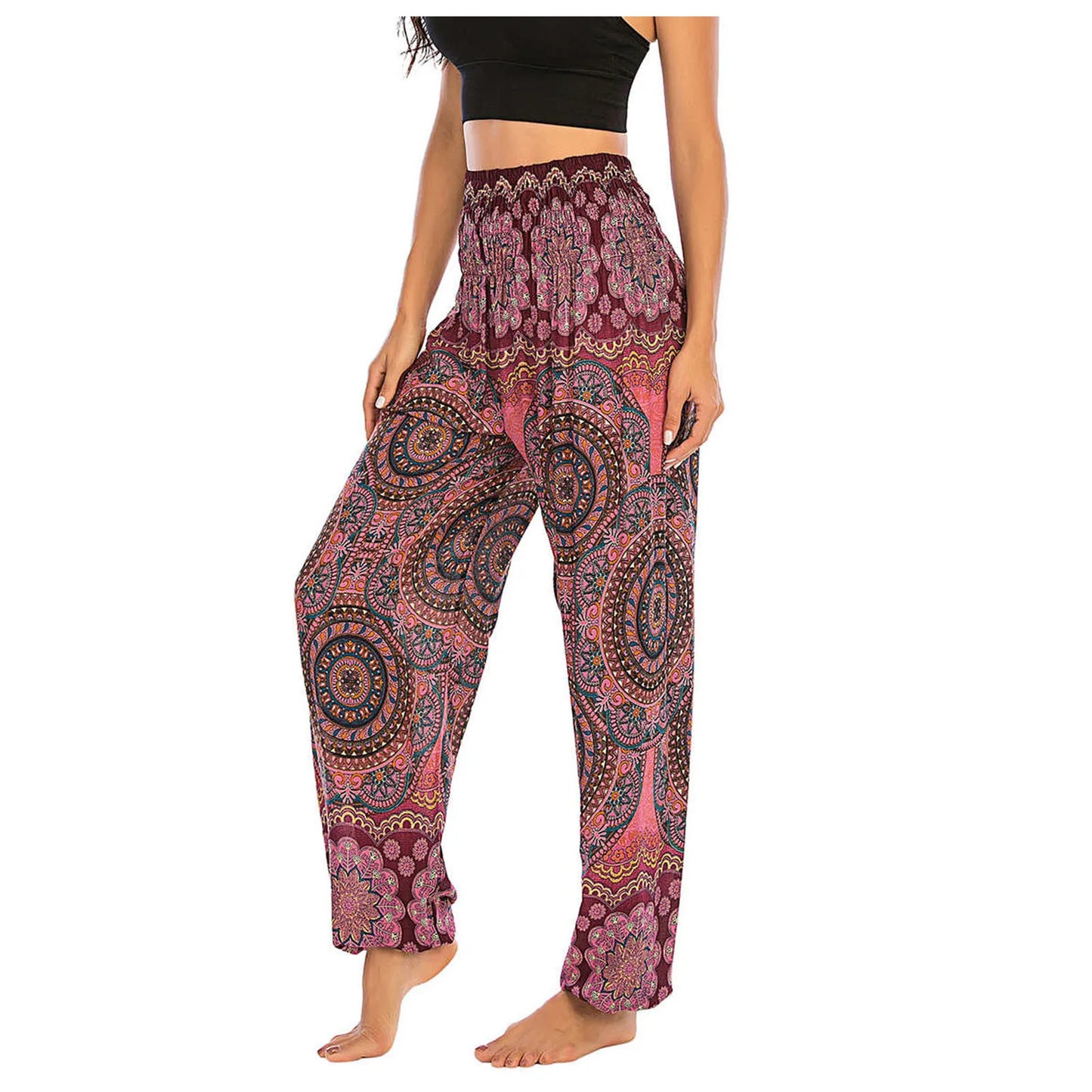 35 Style Bohemian Loose Pant Fashion Men Women Thai Harem Trousers Hippy Pants Baggy Aladdin Harem Pant Running Sport Yoga Pants