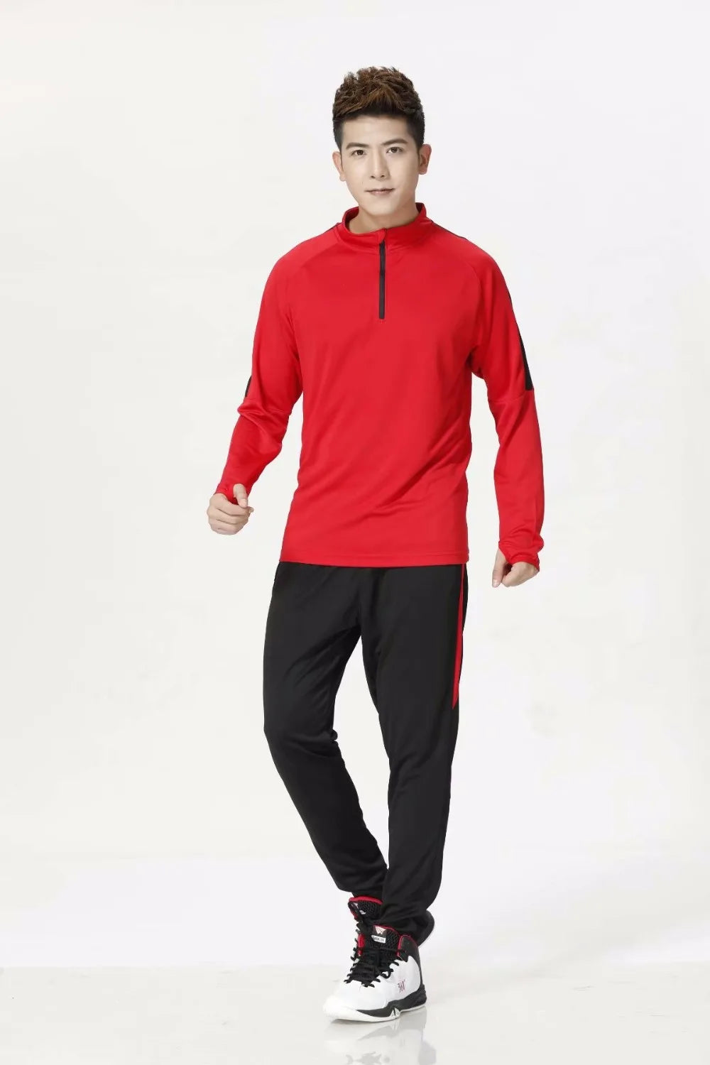 Running T Shirt Men Long Sleeve Sportswear Tennis Jogging basketball Fitness Tops Slim Fit quick Dry Exercise Gym Sports shirts