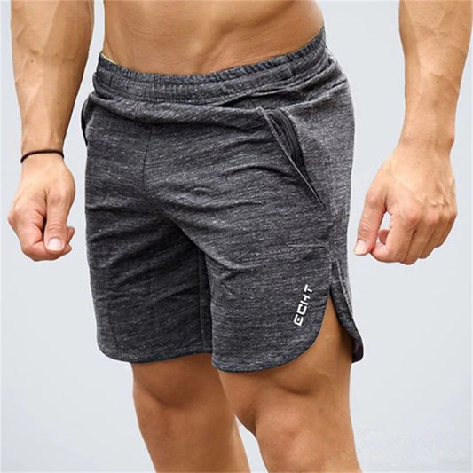 Men Gyms Fitness Cotton Shorts Summer Casual Brand Cool Short Pants Male Jogger Man Bodybuilding Workout Drawstring Sweatpants