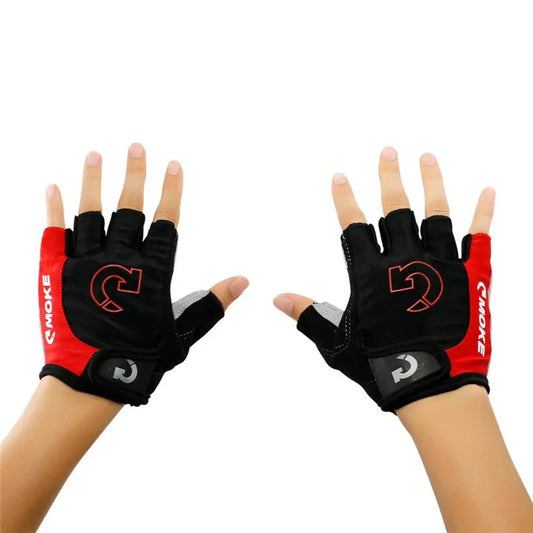 1 Pair Men Cycling Gloves Bicycle Sports Half Finger Gloves Anti-slip Gel Pad Motorcycle MTB Road Bike Gloves S-XL