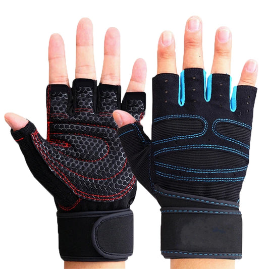 Gym Gloves Fitness Weight Lifting Gloves Body Building Training Sports Exercise Cycling Sport Workout Glove for Men Women M/L/XL