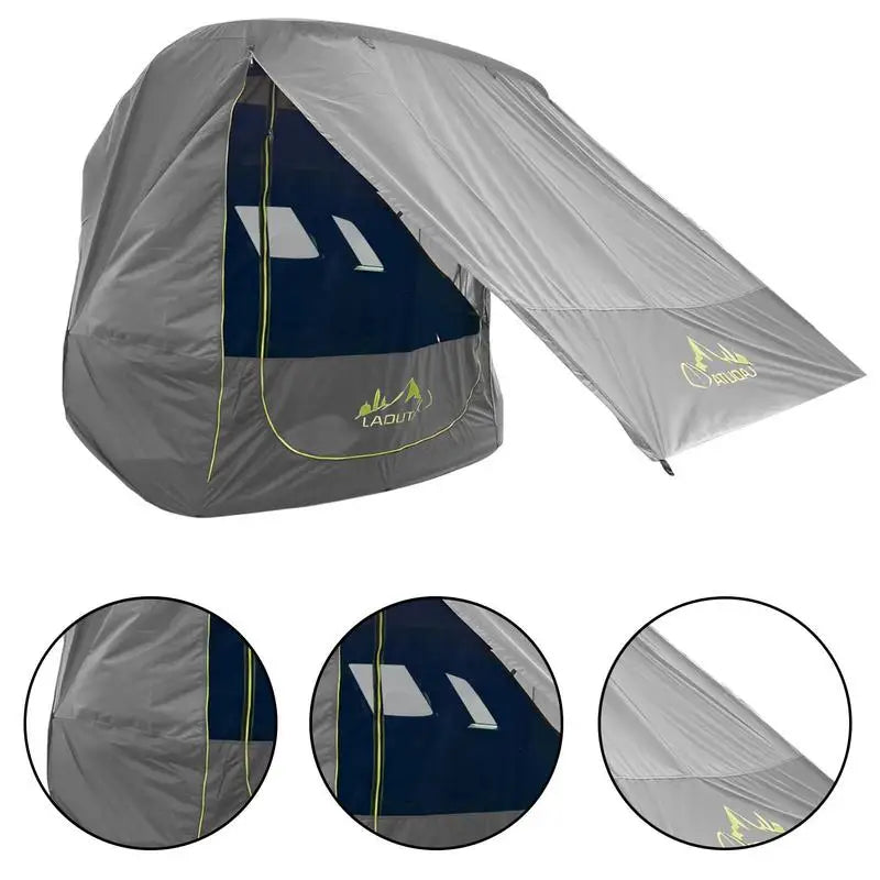 Car Awning Car Waterproof Awning Sun Shelter SUV Canopy Camp Trailer Sun Shade Car Camping Accessories For Outdoor Camping Beach