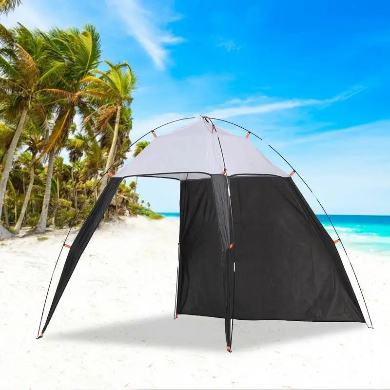 Outdoor Canopy Beach Shelter Portable Lightweight Sun Shade Tent Waterproof Tent Garden Sun Awning Fishing Camping Accessories