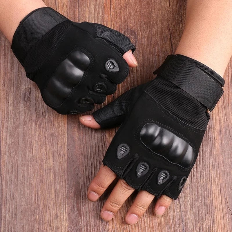 Half Finger Cycling Gloves Outdoor Military Tactical Men Gloves Women Sports Shooting Hunting Motorcycle Bike Glove Accessories