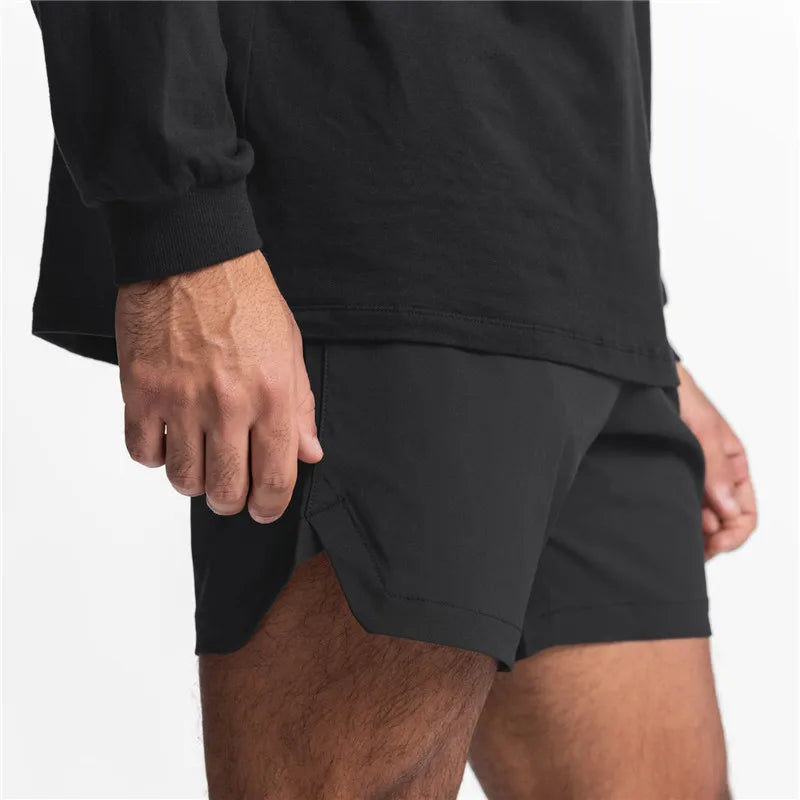 2023 NEW Summer Running Shorts Men Sports Jogging Fitness Shorts Quick Dry Mens Gym Men Shorts Gyms Short Pants For Men