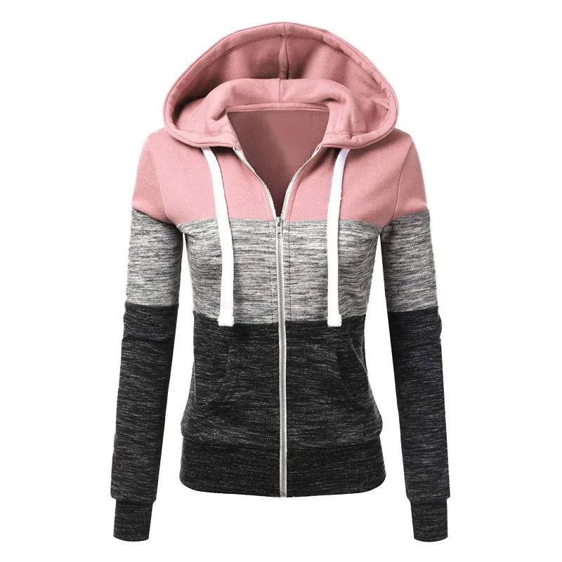 Women Sports Jacket Zipper Windbreaker Running Hoodies Winter Seamless Fitness Gym Yoga Tops Long Sleeves Yoga Shirts Gymwear