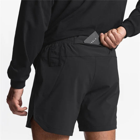 2023 NEW Summer Running Shorts Men Sports Jogging Fitness Shorts Quick Dry Mens Gym Men Shorts Gyms Short Pants For Men