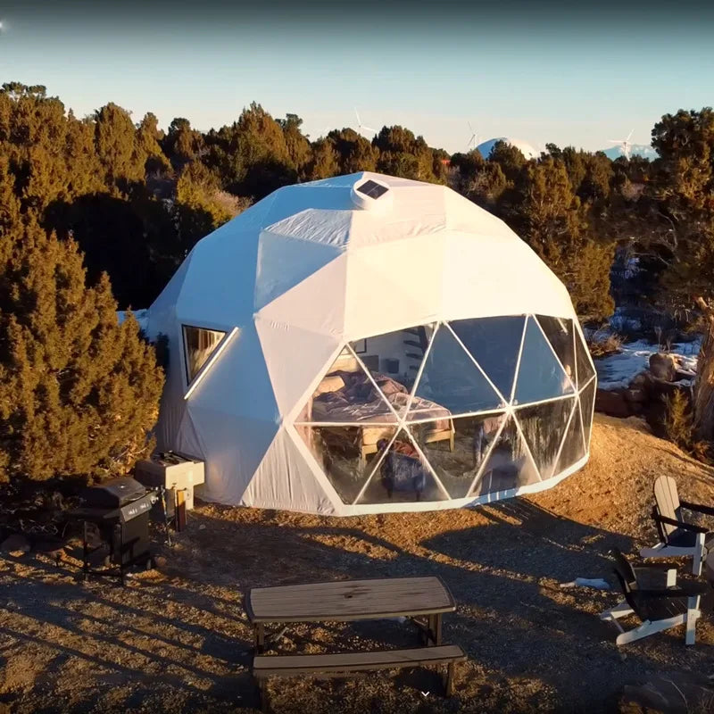 Ball shaped tent, outdoor homestay, starry sky room, canopy resort hotel, tent scenic spot, leisure restaurant, transparent bubb