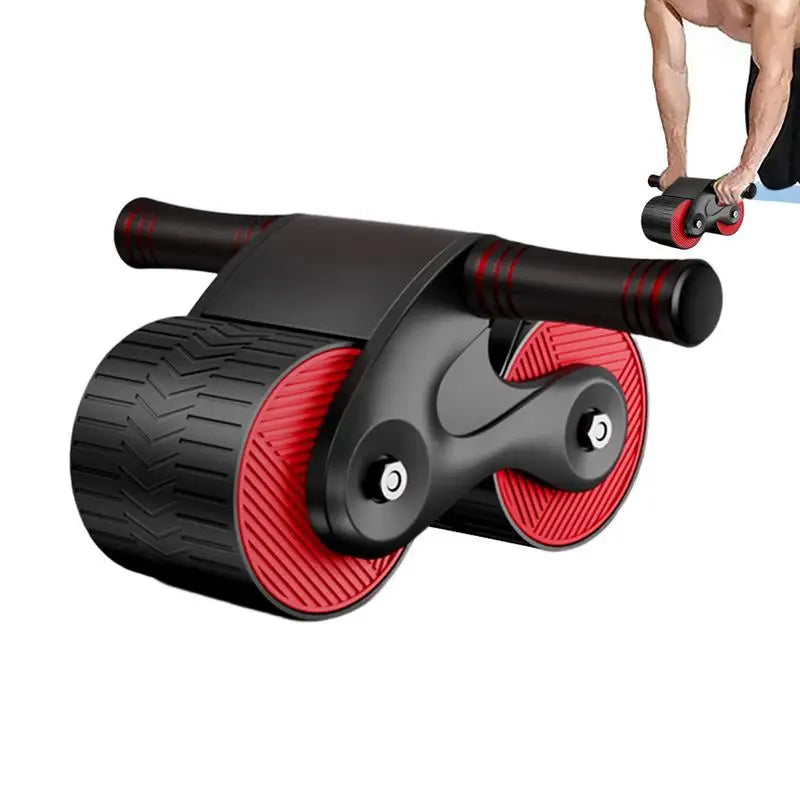 Automatic Rebound Abdominal Wheel Exerciser Training Belly Arm Muscles Bodybuilding Slimming Home Gym Abs Fitness Equipment