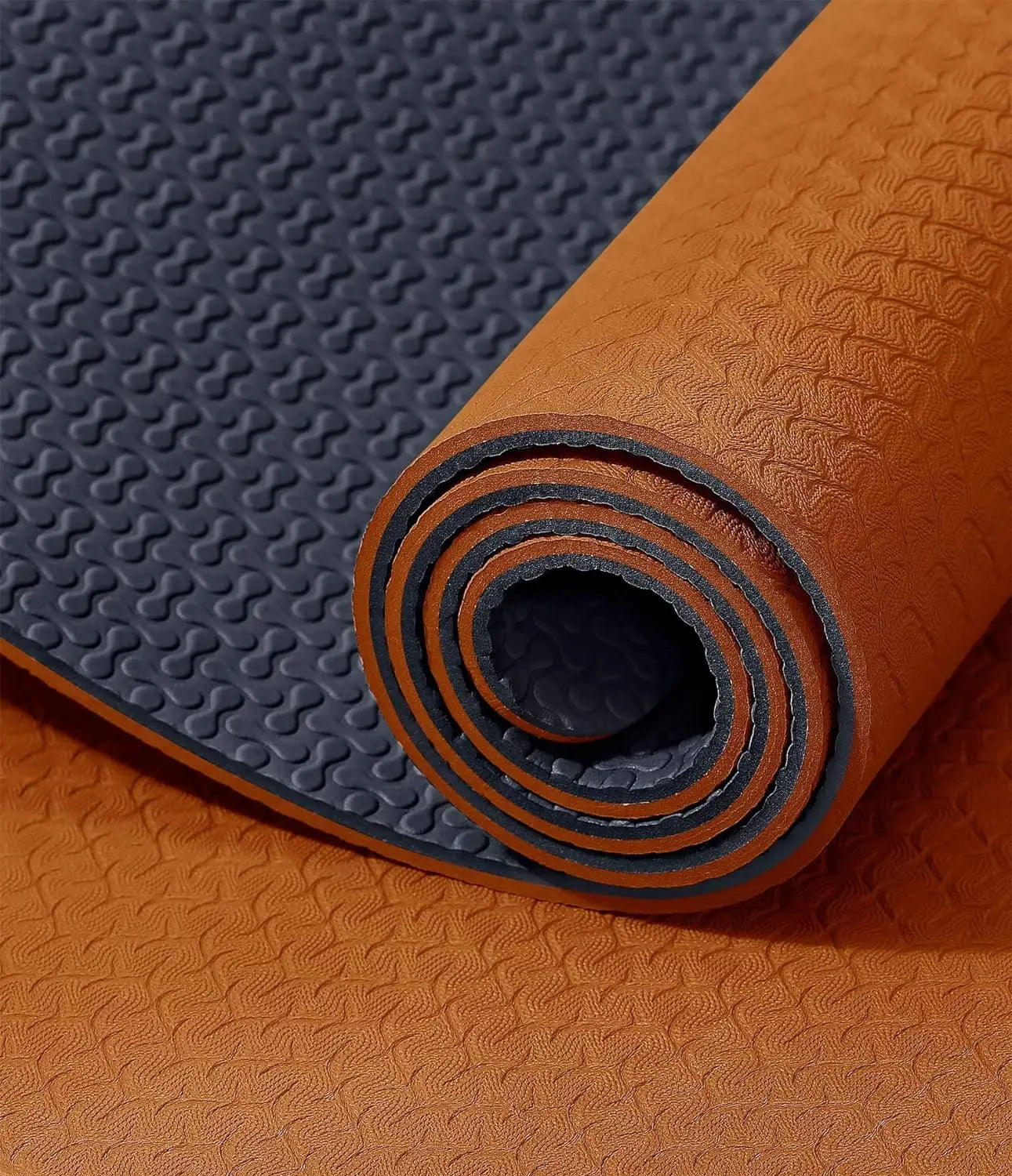 Yoga Mat Non Slip Anti-tear Yoga Mats Eco Friendly Hot Yoga Mat Thick Workout & Exercise Mat for Yoga, Pilates and Fitness