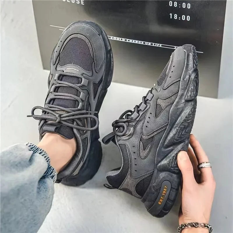 Trendy Casual Shoes for Men Brand Mens Sneakers Hot Selling Comfortable and Breathable Men's Platform Shoes Zapatillas De Hombre