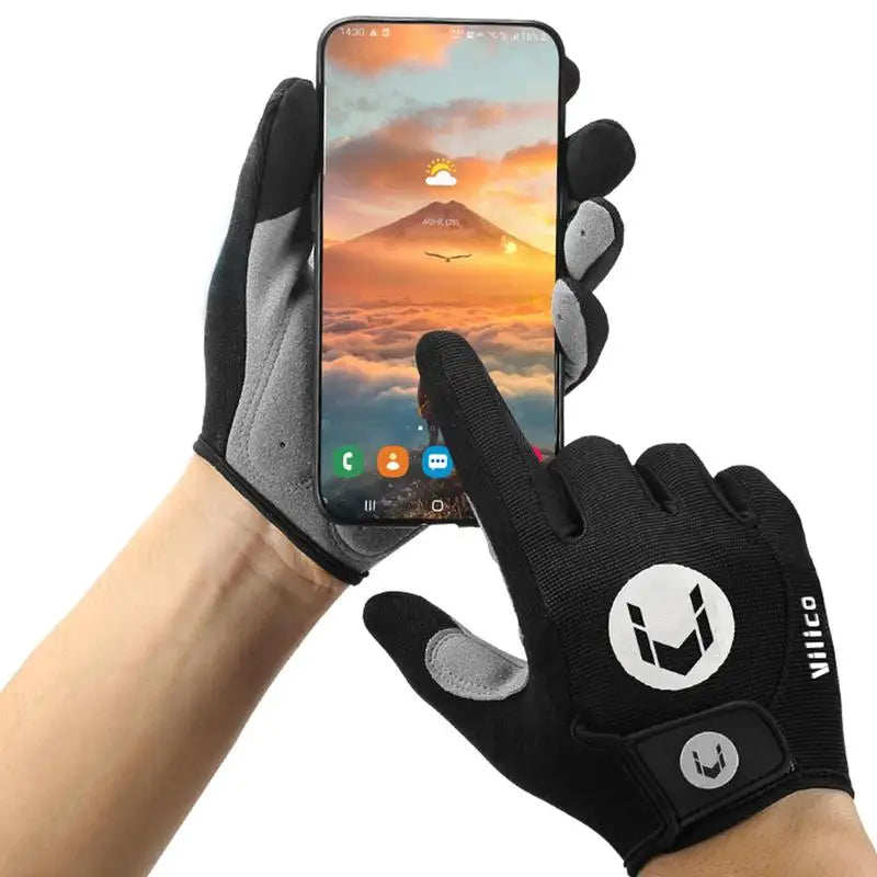 new Unisex Touchscreen Winter Thermal Warm Full Finger Gloves For Cycling Bicycle Bike Ski Outdoor Camping Hiking Motorcycle