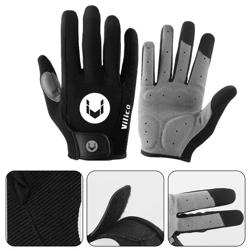 new Unisex Touchscreen Winter Thermal Warm Full Finger Gloves For Cycling Bicycle Bike Ski Outdoor Camping Hiking Motorcycle