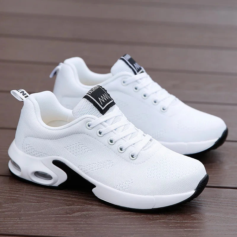 Shose for Women Summer Lightweight Sneakers Outdoor Sports Breathable Mesh Comfort Running Shoes Cushion Basketball Shoes Woman