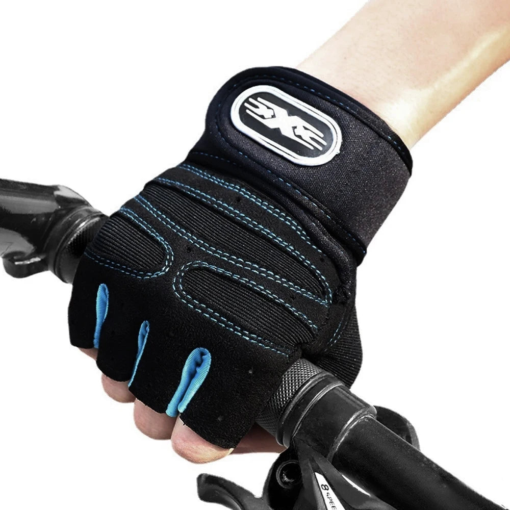 Gym Gloves Fitness Weight Lifting Gloves Body Building Training Sports Exercise Cycling Sport Workout Glove for Men Women M/L/XL