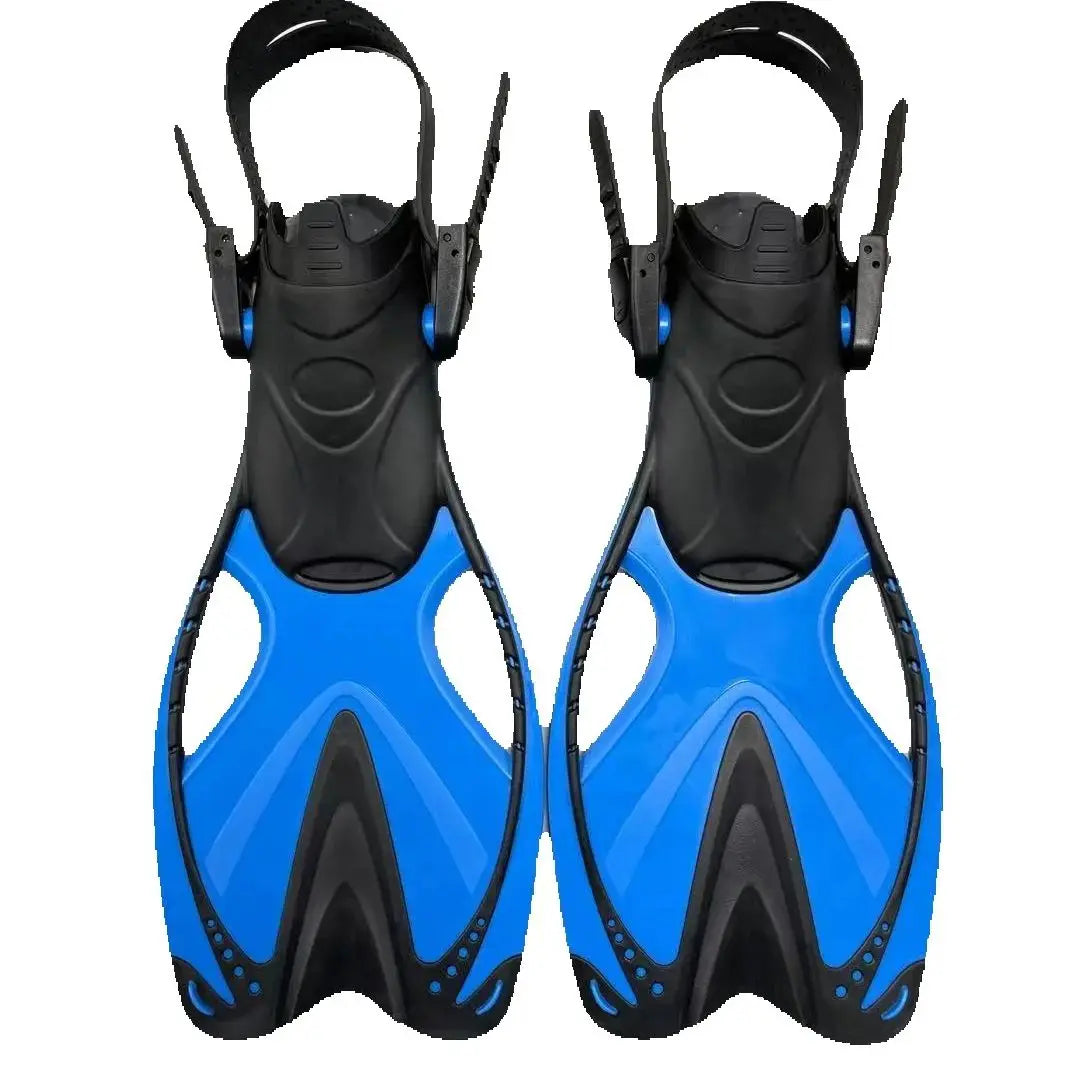 QYQkid Silicone flippers for men, women and children frog shoes swimming snorkeling equipment