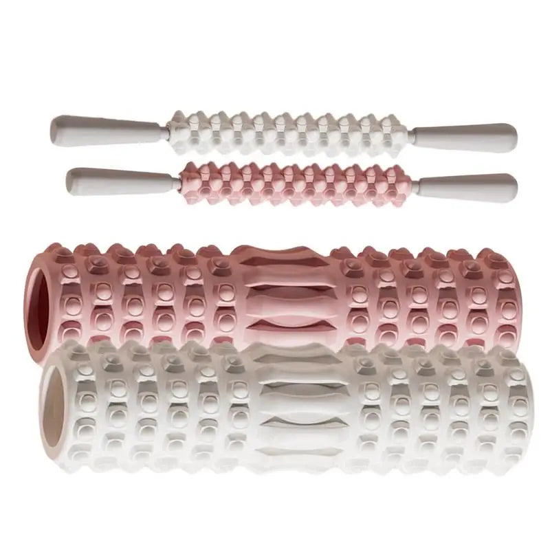 30cm Yoga Foam Roller For Fitness Exercise Back Muscle Massage Roller EVA Calf Shaping Roller Yoga Block Gym Fitness Training