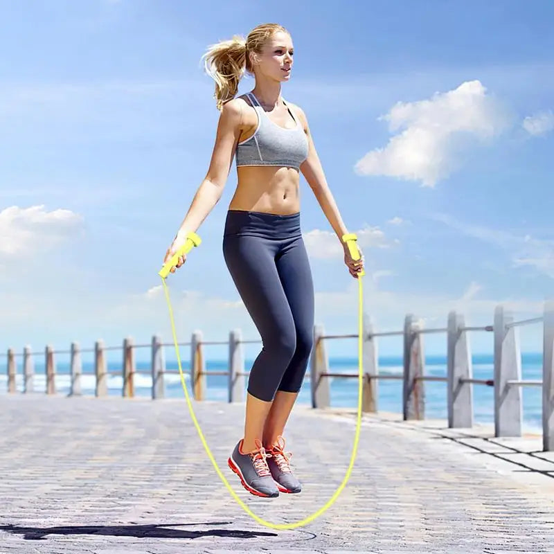 Skipping Rope Fitness Adjustable Exercise Jump Rope Portable Skipping Rope For Fitness Speed Jump Rope For Workout Women