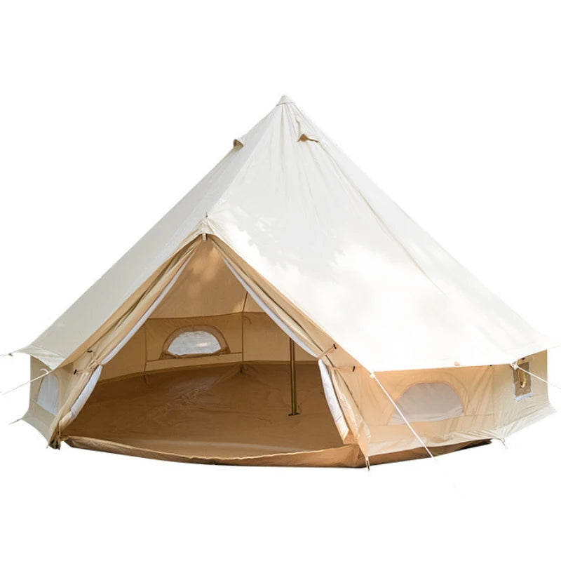 Waterproof Cotton Emperor Indian For Sale Outdoor Portable Glamping Luxury Camping Yurt Bell Tent