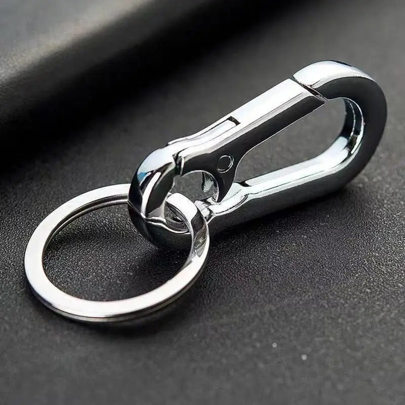 Gourd Buckle Keychain Climbing Hook Car Keychain Simple Strong Carabiner Shape Keychain Accessories Metal Vintage Key Chain Ring