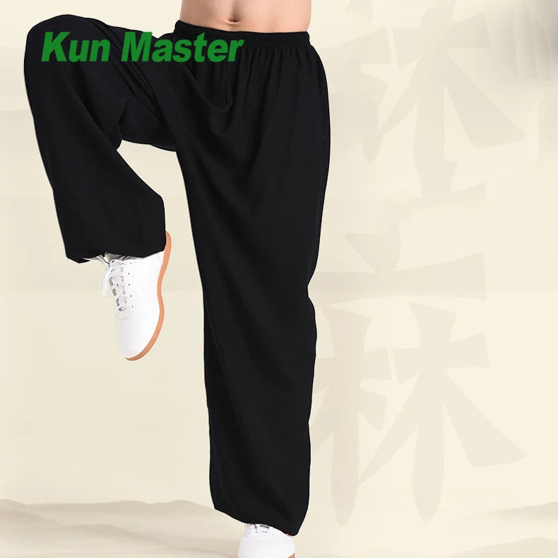 Tai Chi  Pants  Breathable Martial Art  Yoga Trousers  5 Colors Free Shipiing