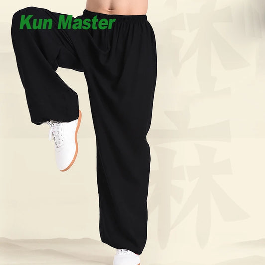 Tai Chi  Pants  Breathable Martial Art  Yoga Trousers  5 Colors Free Shipiing