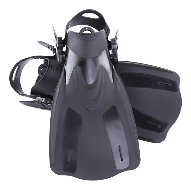 Swim Fins Portable Snorkeling Fins Scuba Diving Flippers Non Slip Diving Fin Full Foot Swim Flipper  open-footed snorkel fins