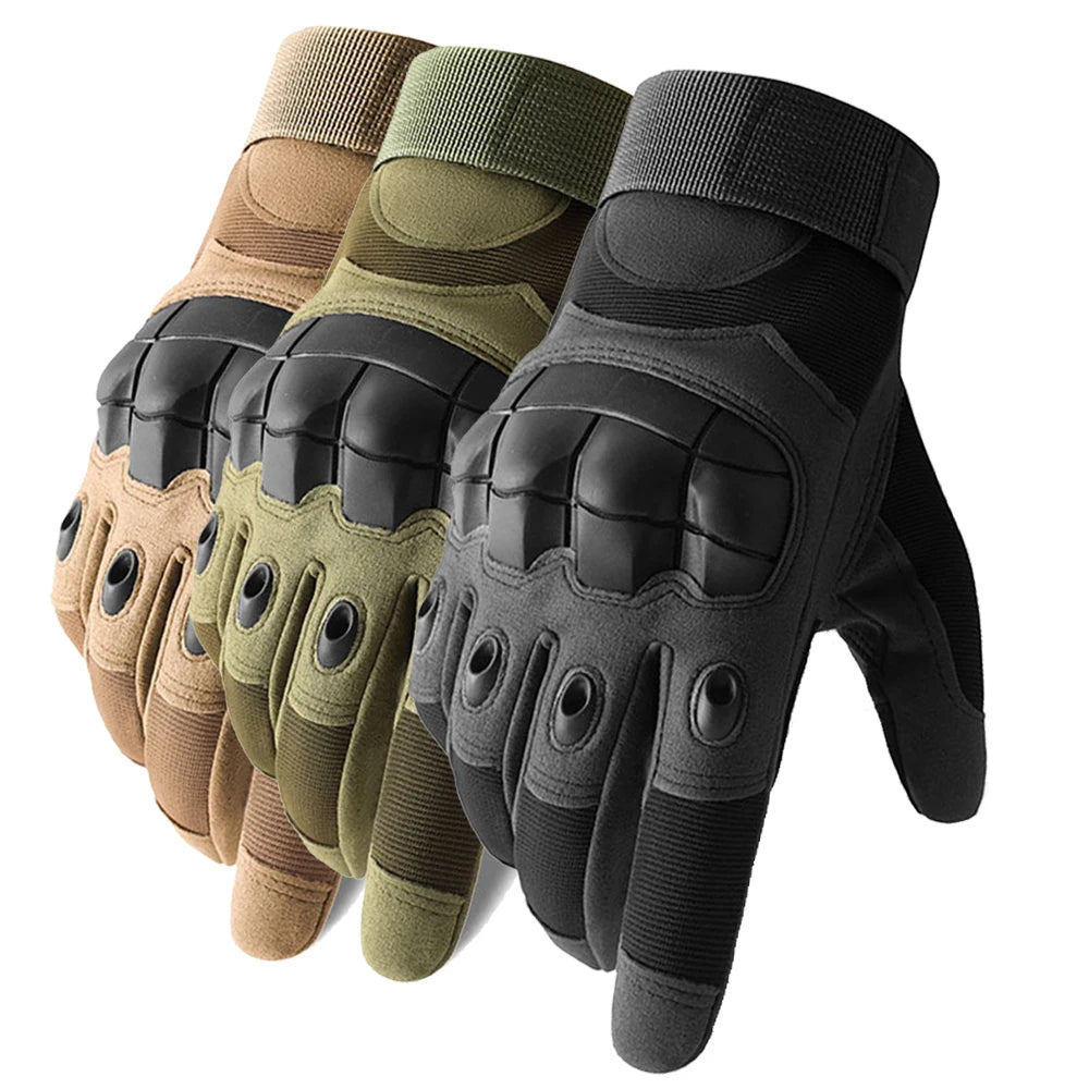 Motorcycle Gloves Full Finger Military Gloves Non-slip Guantes Moto Outdoor Sport Motorcycle Equipment Motorbiker Racing Gloves