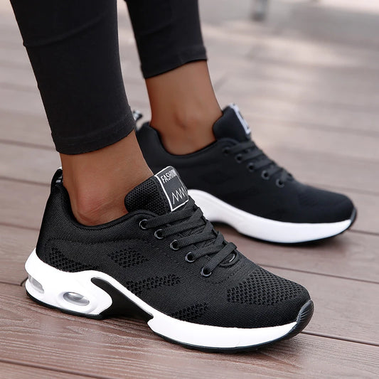 Shose for Women Summer Lightweight Sneakers Outdoor Sports Breathable Mesh Comfort Running Shoes Cushion Basketball Shoes Woman