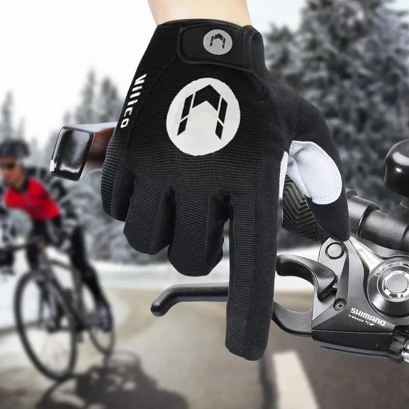 new Unisex Touchscreen Winter Thermal Warm Full Finger Gloves For Cycling Bicycle Bike Ski Outdoor Camping Hiking Motorcycle