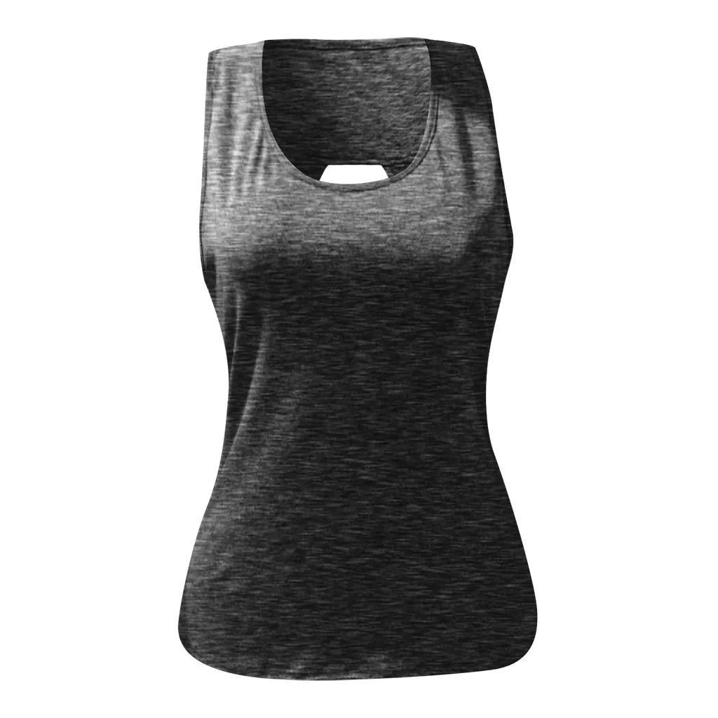 2024 Women Yoga Tops  Tank Tops Loose Thin Sports Vest Breathable Sleeveless T-shirt Gym Fitness Running Shirts Girls