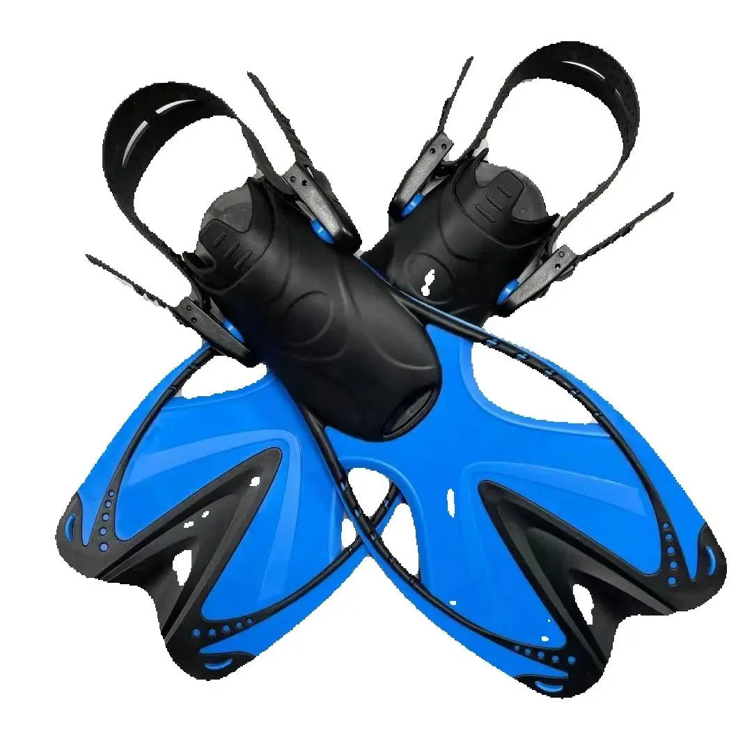 QYQkid Silicone flippers for men, women and children frog shoes swimming snorkeling equipment