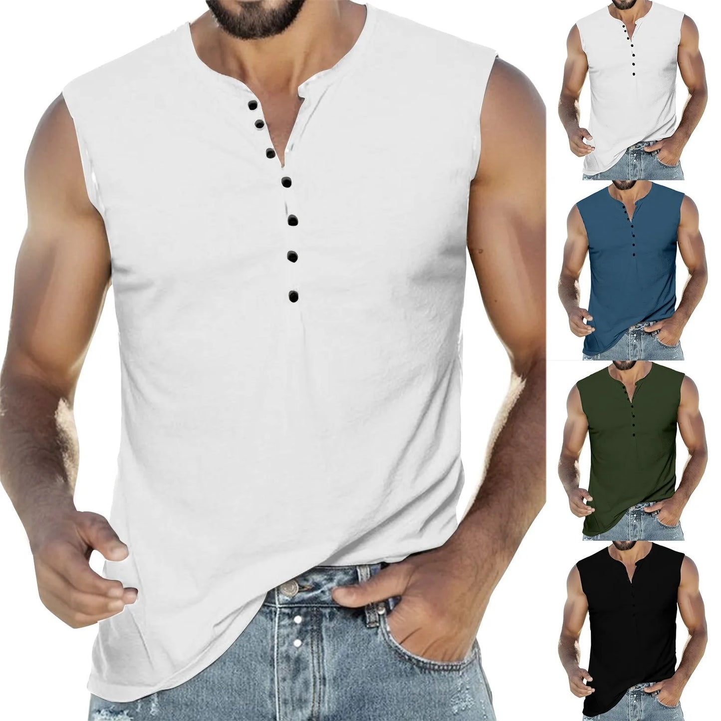 Men Tank Top Stretchy Athletic Sleeveless Muscle Shirts For Workout Bodybuilding Running streetwear 3D Printing tee Shirt