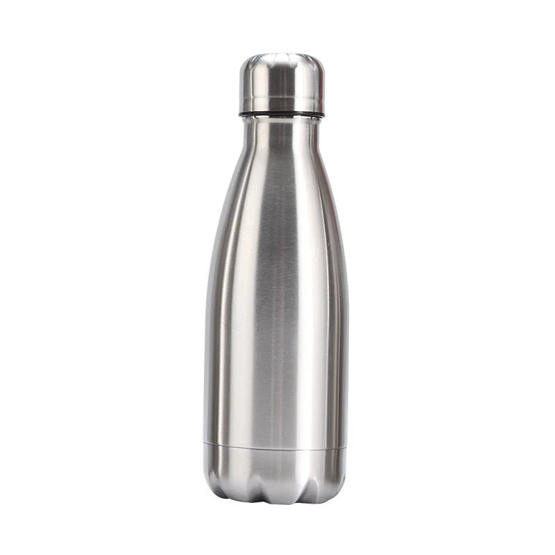 Stainless Steel Insulated Water Bottle Bowling Sports Water Bottle Sports Drink Bottle, Travel Mug, 500 750 1000ml Water Bottle