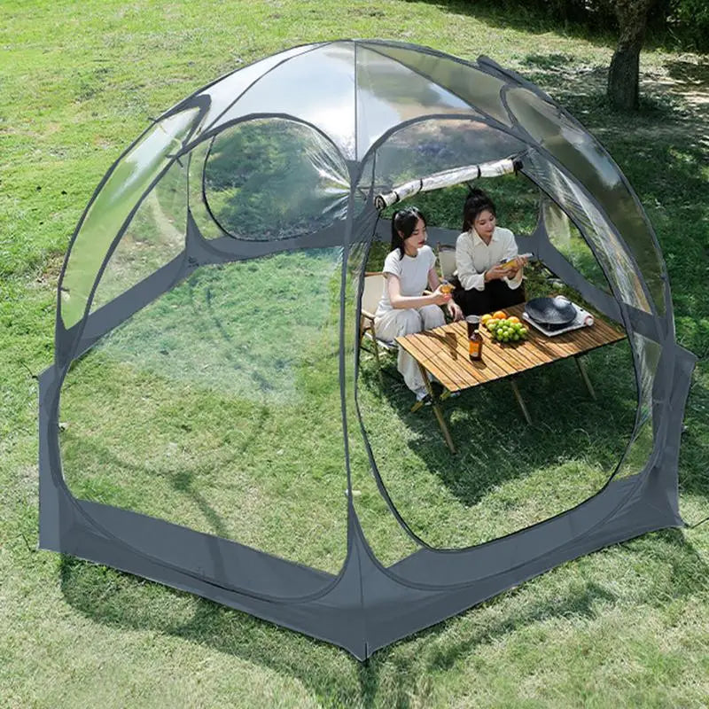 Transparent Bubble Tent Dustproof Foldable Camping Starry Bubble Sun House For Camping Glamping Yurt Courtyard Parties