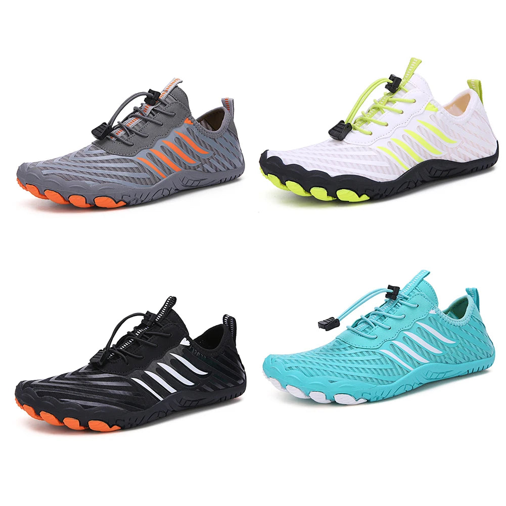 Unisex Swimming Water Shoes Women Men Barefoot Beach Shoes Breathable Sport Shoe Quick Dry River Sea Aqua Sneakers Beach Sneaker