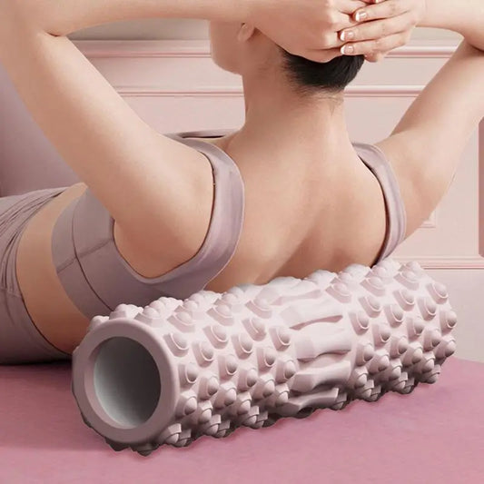 30cm Yoga Foam Roller For Fitness Exercise Back Muscle Massage Roller EVA Calf Shaping Roller Yoga Block Gym Fitness Training