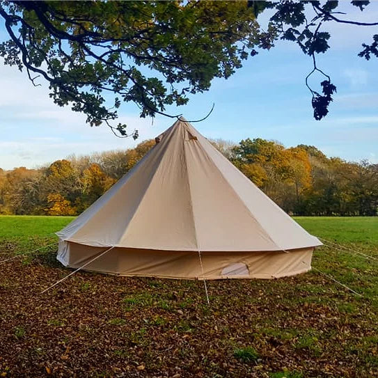 Playdo Luxury Family Outdoor Camping 3m 4m 5m 6m 7m Waterproof Cotton Canvas Bell Tent