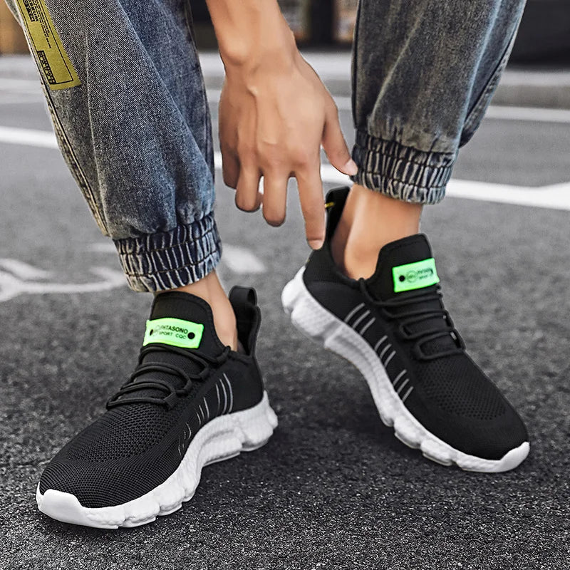 2022 Fashion Men's Sneakers Breathable Men Running Shoes Comfortable Classic Casual Sport Shoes Male Mesh Tenis Masculino