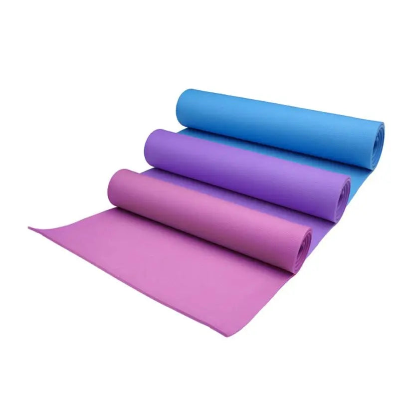 Durable 4mm Thickness Yoga Mat Non-slip Exercise Pad for Health Lose Weight Fiting Accessories