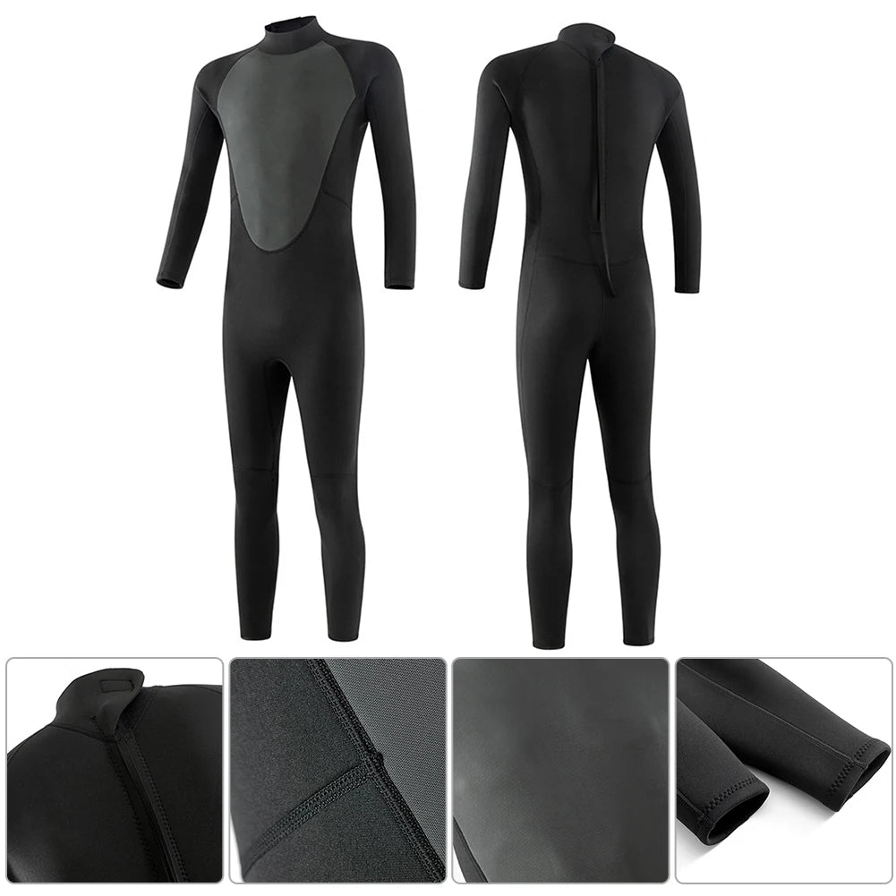 3mm Full Bodysuit Wetsuit Neoprene Warm Swimming Accessories Surfing Snorkeling Wet Suit Free Diving Equipment Dive Gear