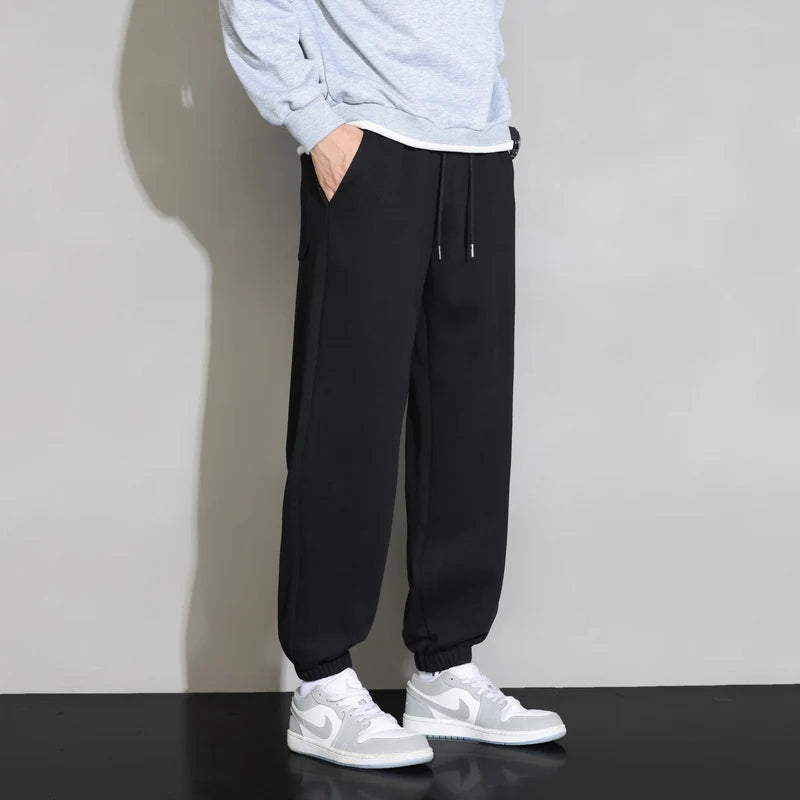 2024 New Solid Long Pant 4 Season Men Sport Wear Gym Sport Trousers for Men Jogger SweatpantsRunning Workout Jogging Pant