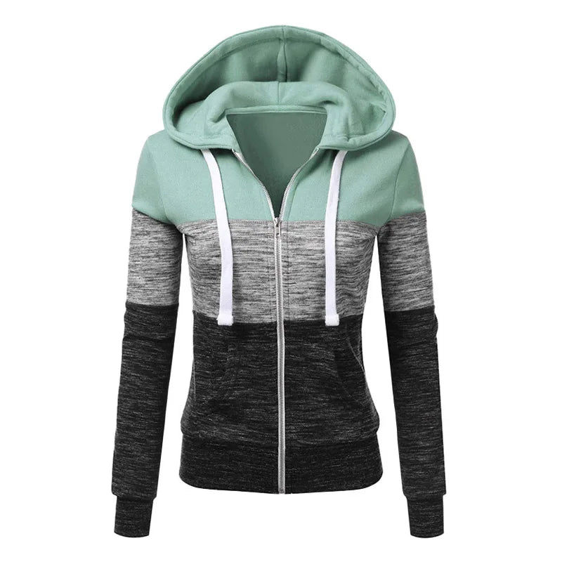 Women Sports Jacket Zipper Windbreaker Running Hoodies Winter Seamless Fitness Gym Yoga Tops Long Sleeves Yoga Shirts Gymwear